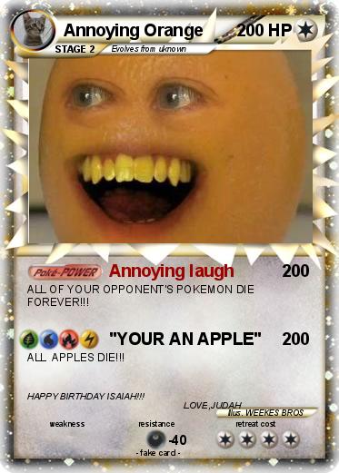 Pokemon Annoying Orange