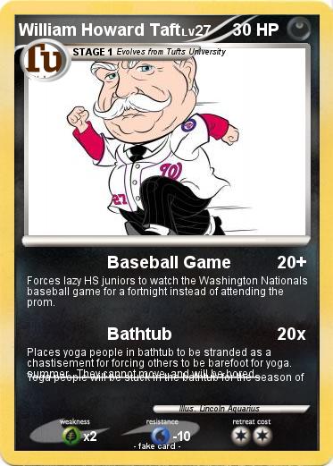 Pokemon William Howard Taft