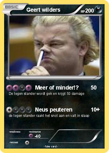 Pokemon Geert wilders