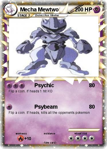 Pokemon Mecha Mewtwo