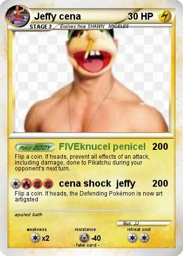 Pokemon Jeffy cena