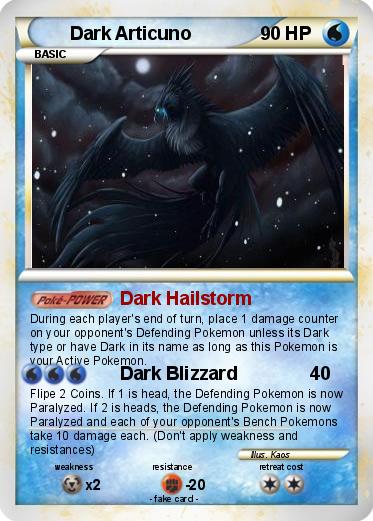 Pokemon Dark Articuno