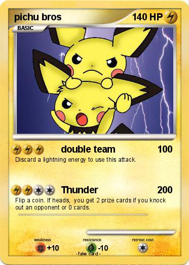 Pokemon pichu bros