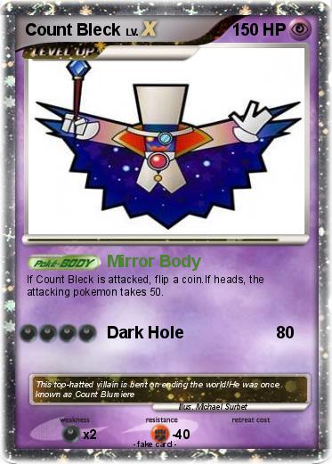 Pokemon Count Bleck