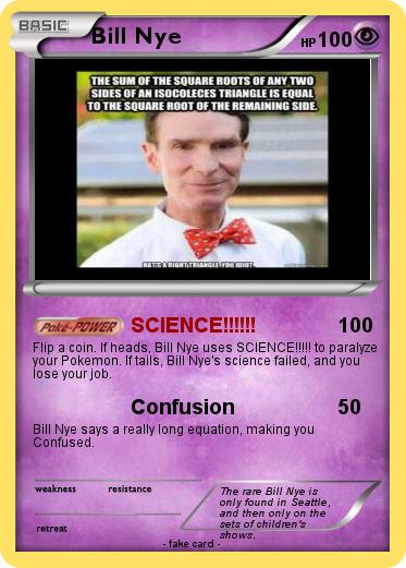 Pokemon Bill Nye
