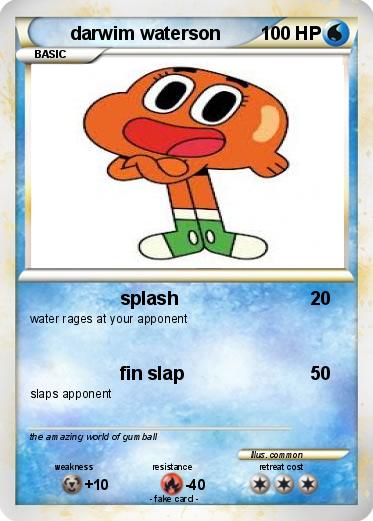 Pokemon darwim waterson