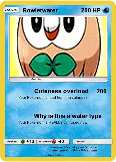 Pokemon Rowletwater