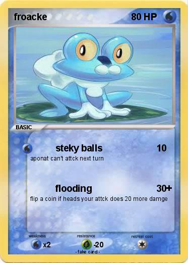 Pokemon froacke
