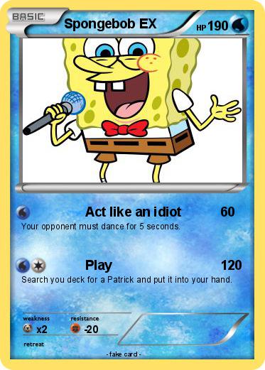 Pokemon Spongebob EX