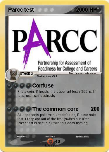 Pokemon Parcc test