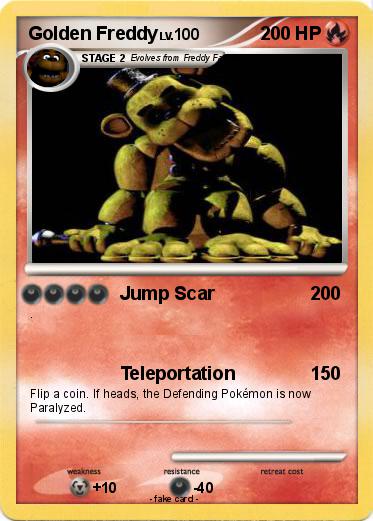 Pokemon Golden Freddy