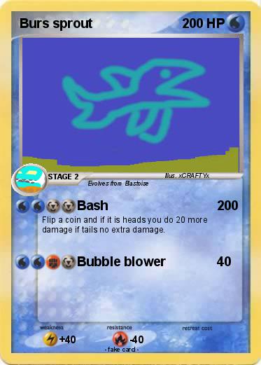 Pokemon Burs sprout