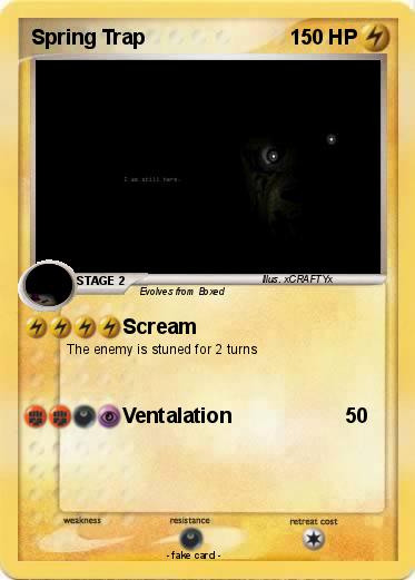 Pokemon Spring Trap