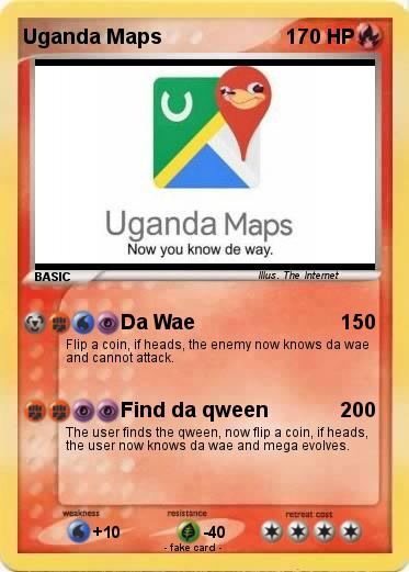 Pokemon Uganda Maps