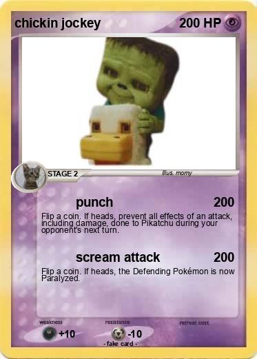 Pokemon chickin jockey