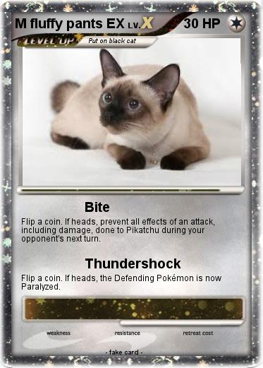 Pokemon M fluffy pants EX