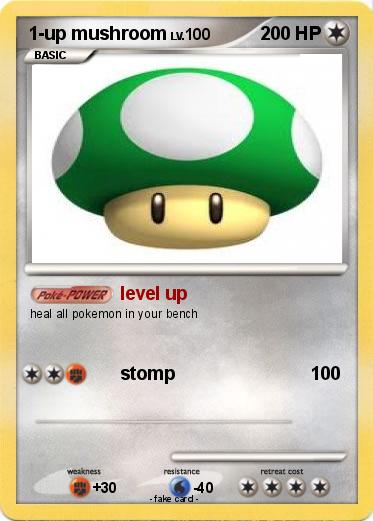 Pokemon 1-up mushroom