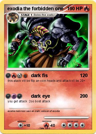 Pokemon exodia the forbidden one