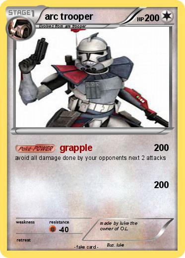 Pokemon arc trooper