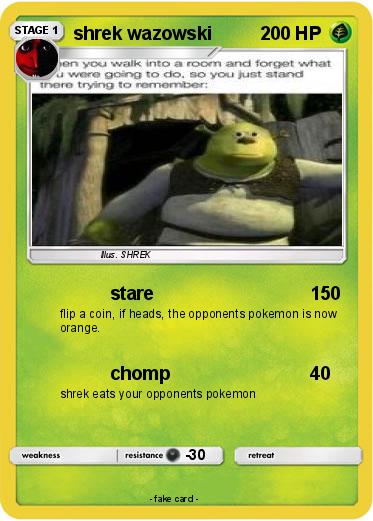 Pokemon shrek wazowski