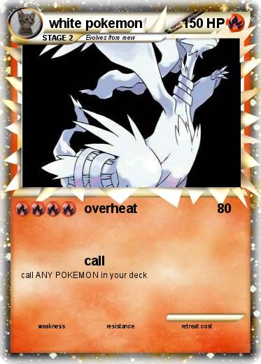 Pokemon white pokemon