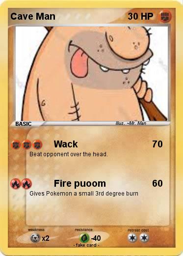 Pokemon Cave Man