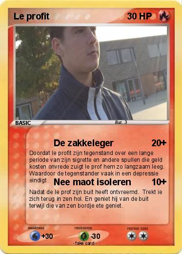 Pokemon Le profit