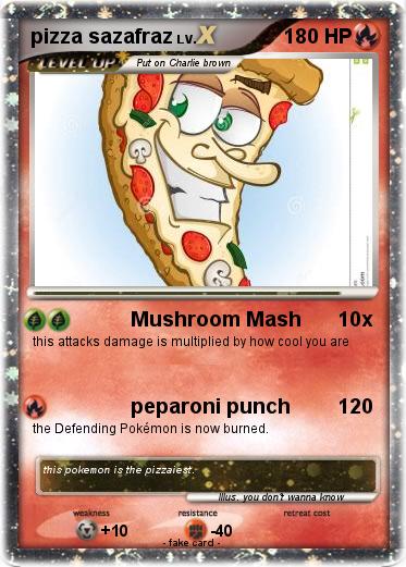 Pokemon pizza sazafraz