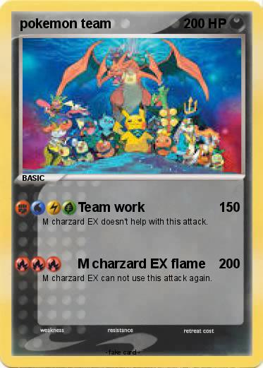 Pokemon pokemon team