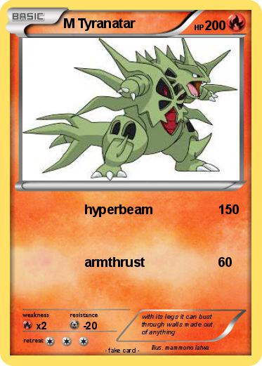 Pokemon M Tyranatar