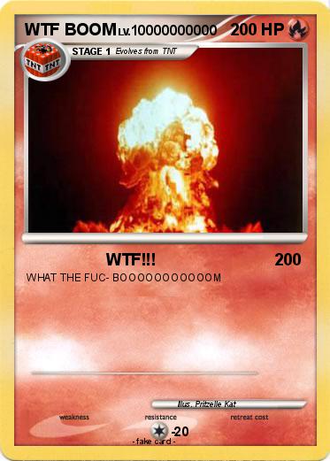 Pokemon WTF BOOM