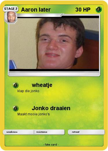 Pokemon Aaron later