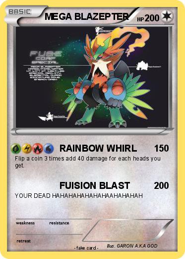 Pokemon MEGA BLAZEPTER