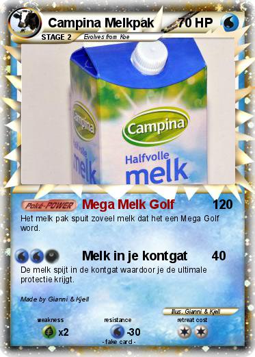 Pokemon Campina Melkpak