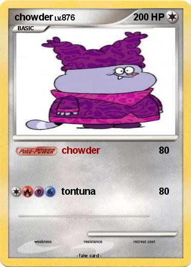 Pokemon chowder Pokemon chowder