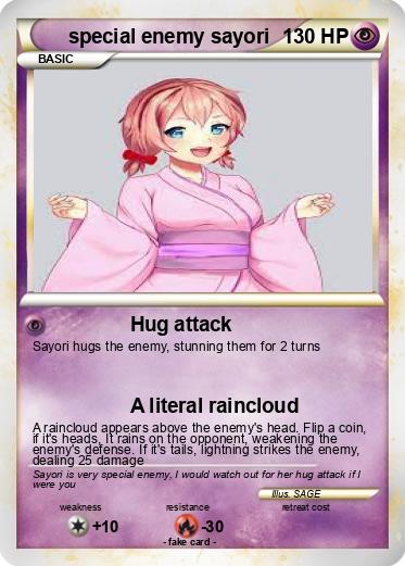 Pokemon special enemy sayori