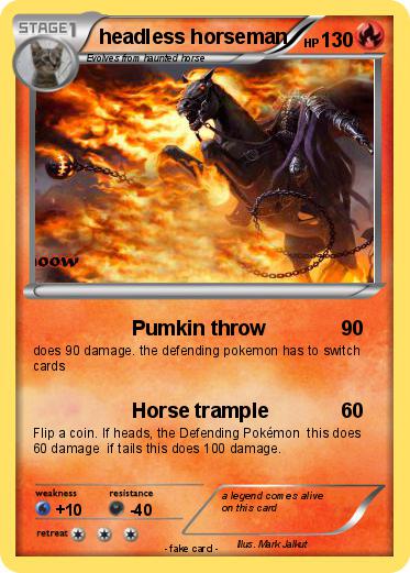 Pokemon headless horseman