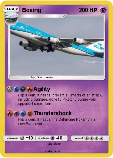 Pokemon Boeing
