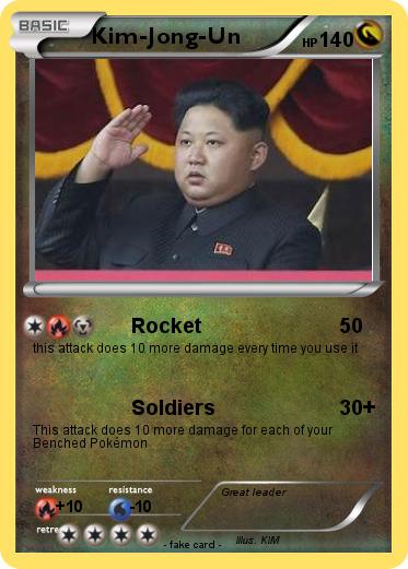 Pokemon Kim-Jong-Un