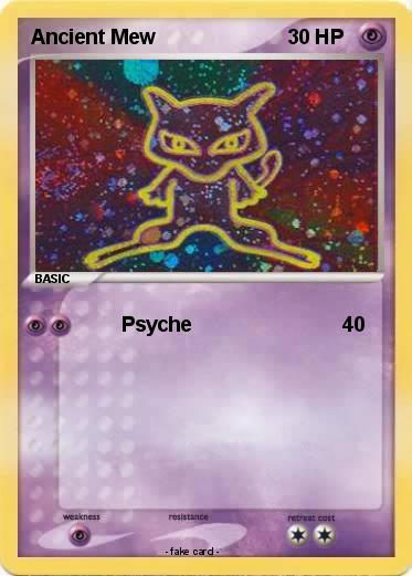Pokemon Ancient Mew