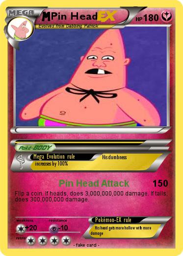 Pokemon Pin Head