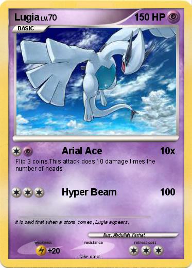 Pokemon Lugia