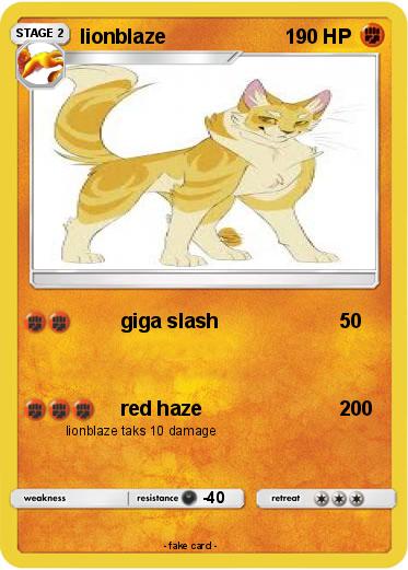 Pokemon lionblaze