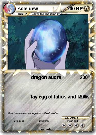 Pokemon sole dew