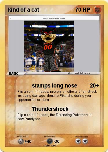 Pokemon kind of a cat