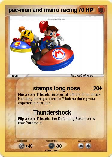 Pokemon pac-man and mario racing