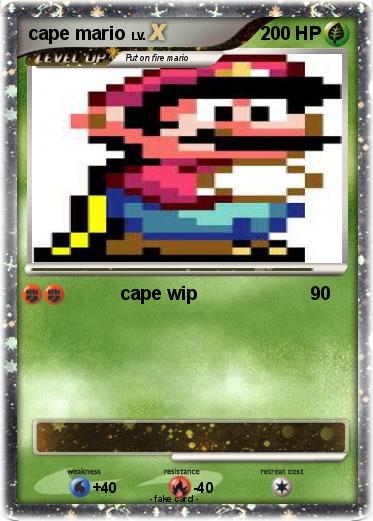 Pokemon cape mario