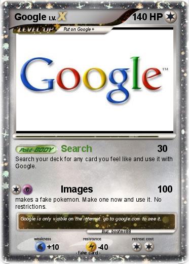 Pokemon Google