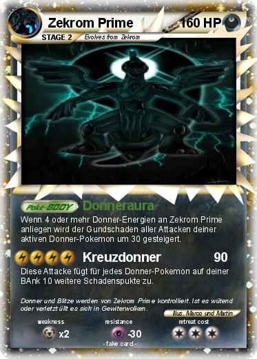 Pokemon Zekrom Prime