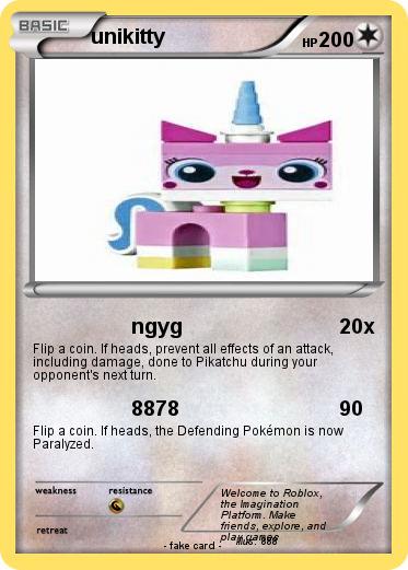 Pokemon unikitty